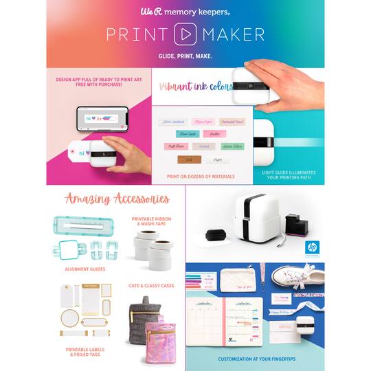 We R Memory Keepers® PrintMaker™ Ink & Wipes